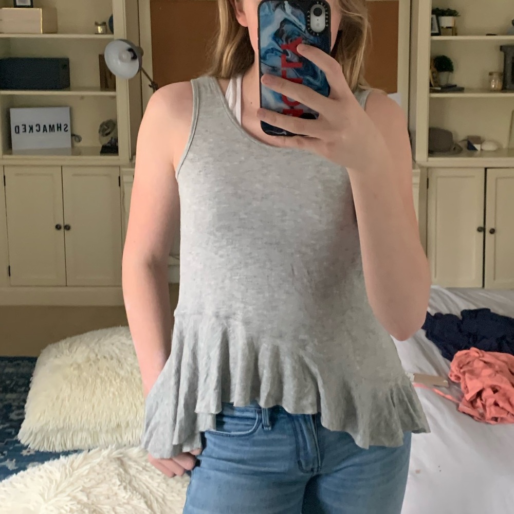Grey Stylish Tanktop